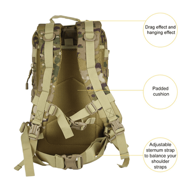 30L Military Tactical Assault Backpack for Outdoor & Travel - InspiredGrabs.com